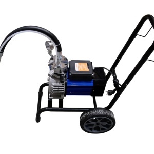Pompa de vopsit si zugravit AIRLESS Diafragma Profesională cu Carucior - Complet Echipata - 1/4", 1.8kW, 5L/min - CNO-APSD5-CART - Img 4