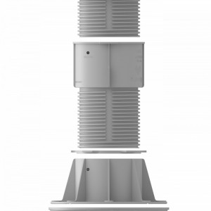 Prelungitor pentru Plot / Piedestal / Suport reglabil pentru gresie / pardoseli inaltate, adauga 225mm la inaltime - XLEV-L-DM - Img 3