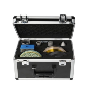 SET 16 unelte diamantate profesionale pt. meseriasi - carote, discuri, freze si accesorii in valiza - BIHUI-DBDFS16 - Img 3