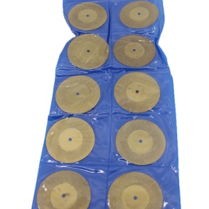 Set de 10 discuri diamantate taiat si slefuit ceramica 50mm si 2 axuri pentru CRIANO MPU350W - CNO-MPU350W-DD50