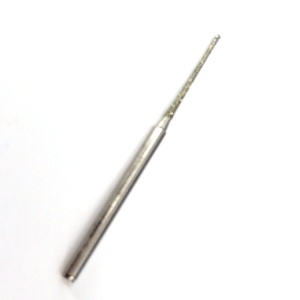 Burghiu freza diamantata, diam 0,8mm, lungime activa 15mm, totala 42mm, coada prindere 2,3mm - DXDY-MPU350W-CD15 - Img 2
