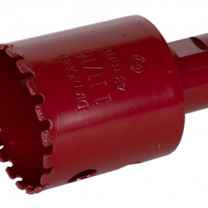 Carota diamantata pt. portelan, placi ceramice DryGres Premium 43mm - RUBI-6974 - Img 1