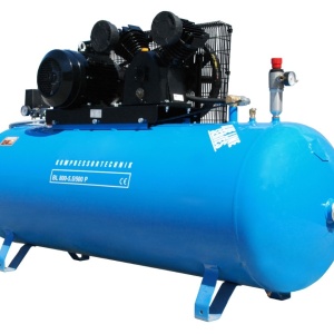 Compresor de aer cu piston - Blue Line 5,5kW, 800 L/min - Rezervor 500 Litri - WLT-BLU-800-5.5/500 - Img 1