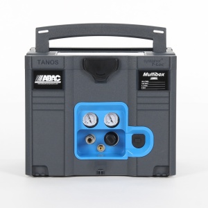 Compresor de aer cu piston fara ulei, silentios, Systainer T-LOC - 1.1 kW, 160 L/min, 8 bari - Rezervor 6 litri - ABAC-MULTIBOX-6 - Img 2