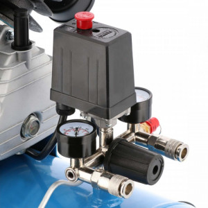 Compresor de aer profesional cu piston (cu accesorii) - Blue Series 2.2kW, 392L/min, 8 bari - Rezervor 50 Litri - AirPress-HL425/50-36888 - Img 7