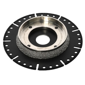 Disc brazat în vacuum pentru taiat Metal / PVC 125x22.2 (mm) - BIHUI-DCWMB5 - Img 8