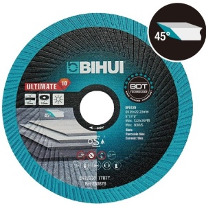Disc Diamantat pt. taiat/slefuit Portelan, Placi ceramice, Ardezie 115x22.2 (mm) Ultimate BDT - BIHUI-DPD115 - Img 1