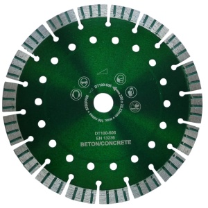 Disc DiamantatExpert pt. Beton armat - Turbo Laser 230x22.2 (mm) Profesional Standard - DXDH.1517.230 - Img 1