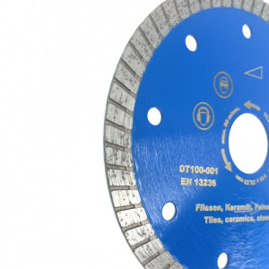 Disc DiamantatExpert pt. Gresie ft. dura, Portelan dur, Granit- Turbo 125x22.2 (mm) Super Premium - DXDH.3957.125.22 - Img 5
