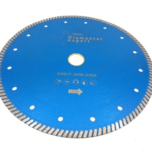 Disc DiamantatExpert pt. Gresie ft. dura portelanata, Granit - Turbo 350x30mm (cu inel reductor de 25,4mm) Premium - DXDY.3956.350 - Img 3