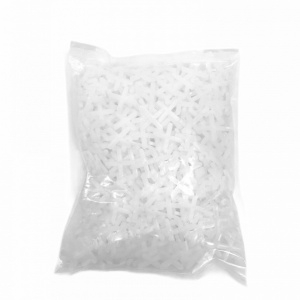 Distantiere ( Cruciulite ) pt. placi - gresie si faianta - Rost 4 mm - 500 buc - XLEV-TS4-500 - Img 1