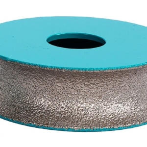 Freza diamantata pentru profilare granit, marmura, gresie Profil Semicerc exterior, R-20mm, ∅75x22,23mm - BIHUI-DGW320 - Img 2