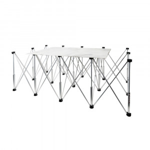 Masa de lucru pentru placi mari, extensibila tip acordeon - 221x113 cm - BIHUI-LFFT - Img 2