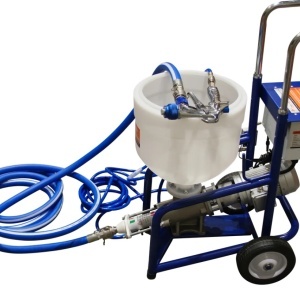 Masina multifunctionala de tencuit, gletuit, izolatii, debit max. 0-12 L/min, 1.5kW Monofazata, 20 bar, cuva plastic 35L - CNO-MFS12 - Img 10