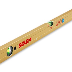 Nivelă cu bula (Boloboc magnetic) cu profil tubular, 80cm AZM 80 - Sola-01821101