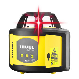 Nivelă laser rotativă cu fascicul roșu (plan orizontal), NL500R - Nivel System - Img 4