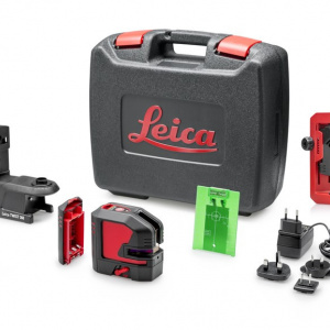 Nivela Laser Verde cu linii in cruce si punct, Lino L2P5G - Li-Ion - TWIST360 - UAL130 - Leica-864435 - Img 1