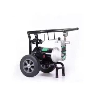 Pompa de vopsit si zugravit AIRLESS Diafragma Profesională cu Carucior - Complet Echipata - 1/4", 1.3kW, 3.5L/min - WP-APSD3 - Img 2