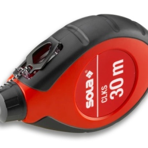 Set aparat de trasat cu sfoară cu creta rosie CLKS, 30m + 230g - Sola-66114142 - Img 2