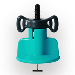 Sistem de nivelare reutilizabil T-spin pentru placi de gresie, faianta si placi, rost 1.5-6mm, 50buc - BIHUI-TSL50 - Img 1
