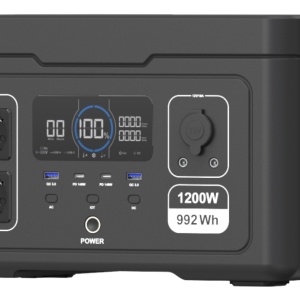 Statie acumulator portabil pentru incarcare electrica LongLife, LiFePO4, Generator Solar Power Station - 1200W, 992Wh - CNO-PS1200UPS