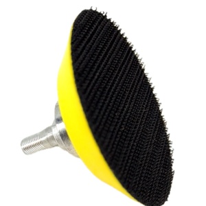 Suport flexibil cu velcro pt. dischete / paduri diamantate si accesorii cu scai Ø50mm - prindere filet M5x0.5mm - CNO-MPU350W-PADSUP50