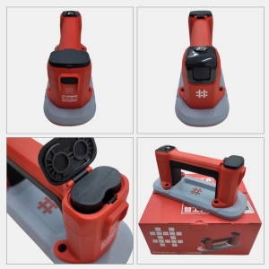 Ventuza Profesionala automata cu Vacuum Electrica display Digital, pentru placi, capacitate max. 100kg - SHIJING-6112 - Img 5