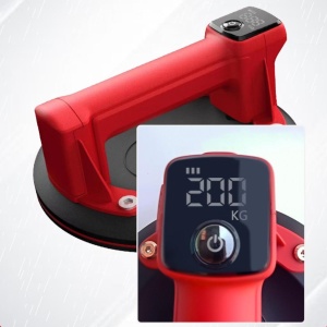 Ventuza Profesionala automata cu Vacuum Electrica display Digital, pentru placi, capacitate max. 150kg - SHIJING-P618A - Img 3
