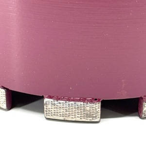 Carota diamantata segment Turbo Laser 3DTECH pt. beton armat diam. 127 x 400 (mm) - ULTRA Premium - DXQZ.3D1117.127 - Img 4