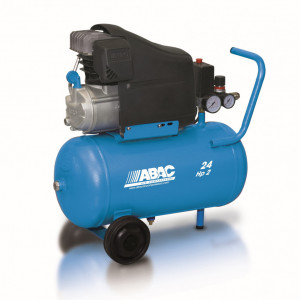 Compresor de aer cu piston - 1.5 kW, 220 L/min, 10 bari - Rezervor 24 Litri - ABAC-POLE-POSITION-L20 - Img 2