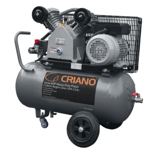 Compresor de aer HEAVY-DUTY Profesional cu piston 3CP, 430 L/min, 10bar - Rezervor 50 litri - CNO-HDP430-50M