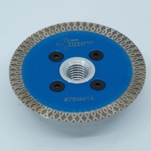 Disc Diamantat pt. Placi ceramice, Gresie, Faianta 76mm M14 - DXDY.MDB75.M14 - Img 2