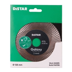 Disc diamantat pt. taiat si slefuit Galaxy pt. Gresie portelanata, placi ceramice - 125x30x22.23 (mm) Ultra Premium - DiStar-11120159100 - Img 8