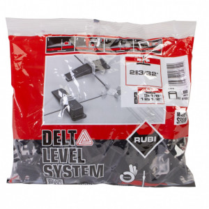Distantiere Autonivelare Clipsuri Delta pt. nivelare placi ceramice 2mm, 100buc. - RUBI-2852 - Img 4