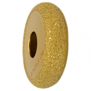 Freza diamantata pentru profilare granit, marmura, gresie, Profil Semicerc Interior, 75x22,23 #45