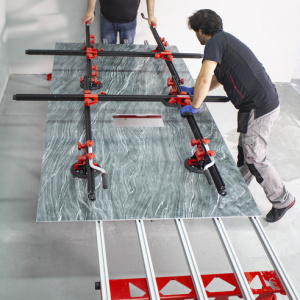Masa de lucru pt. placi ceramice de dimensiuni mari, 180cm, 250kg - RUBI-18935 - Img 3
