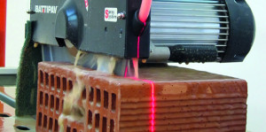 Masina de taiat placi, materiale de constructii - 150cm, 2.2kW, PRIME 150S, kit laser si roti - Battipav-91501 - Img 7