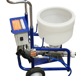 Masina multifunctionala de tencuit, gletuit, izolatii, debit max. 0-12 L/min, 1.5kW Monofazata, 20 bar, cuva plastic 35L - CNO-MFS12 - Img 7