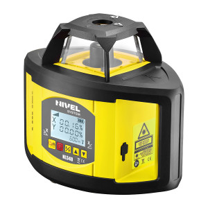 Nivelă laser rotativă cu fascicul roșu (2 planuri, pantă digitală), cu afisare digitala - NL540R Digital - Nivel System - Img 4