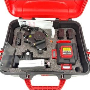 Nivela Laser Verde 4D - 360°, pentru pardoseli si tavan, raza de actiune 30m - Beiter BX-4D - Img 4