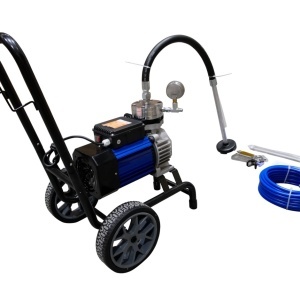 Pompa de vopsit si zugravit AIRLESS Diafragma Profesională cu Carucior - Complet Echipata - 1/4", 1.8kW, 5L/min - CNO-APSD5-CART - Img 8