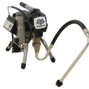 Pompa de vopsit si zugravit AIRLESS Piston Profesională cu Cadru - Echipata - 1/4", 3kW, 3.5L/min - WP-APSP3 - Img 6