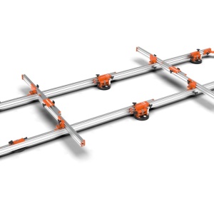 Sistem de transport cu 6 ventuze cu vacuum si bara transversala Agile Light Plus, 160kg - Battipav-11006/1 - Img 1