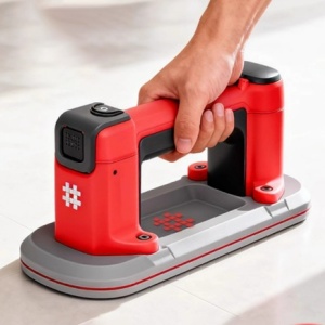 Ventuza Profesionala automata cu Vacuum Electrica display Digital, pentru placi, capacitate max. 100kg - SHIJING-6112 - Img 2