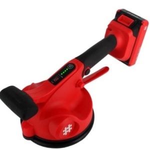 Vibrator profesional 21V (2 acumulatori inclusi) cu ventuza 165mm, display si variator de turatii digital pt. placi ceramice – SHIJING-9392 - Img 3