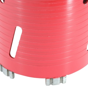 Carota diamantata Super PREMIUM ø127mm x 180mm x M16 pentru gaurire Beton armat, Zidarie, Granit - DXQZ.REDCORE.127 - Img 8