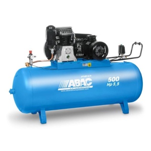 Compresor de aer cu piston - 400V, 4kW, 653 L/min, 10 bari - Rezervor 500 Litri - ABAC-PRO-B5900B-500-FT5,5 - Img 1
