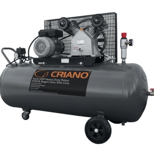 Compresor de aer HEAVY-DUTY Profesional cu piston 3CP, 430 L/min, 10bar - Rezervor 200 litri - CNO-HDP430-200M