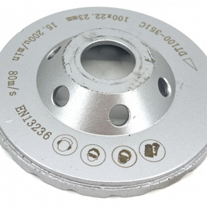 Cupa diamantata Turbo pt. Beton 125x22.2mm Profesional Standard - DXDH.4817.125C - Img 6