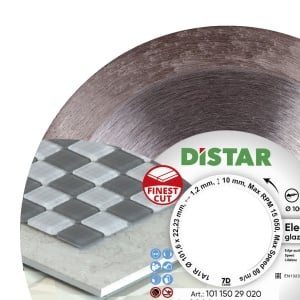 Disc diamantat DiStar Elegant ultra-fin pt. Gresie portelanata, placi glazurate - 101.6x22.23 (mm) Super Premium - DiStar-10115029020 - Img 5